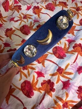 LELE SADOUGHI Cosmo Crystal Moon Alice Headband NWOT